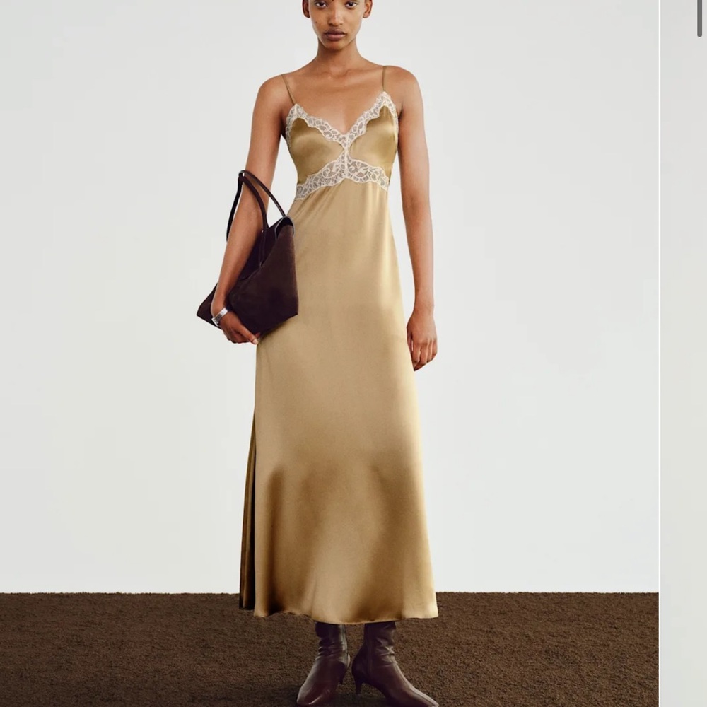 Reformation Ericka Silk Dress